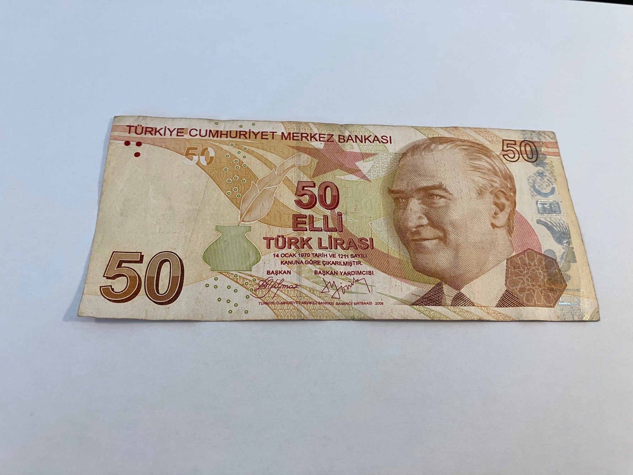 50 Lira Turkey