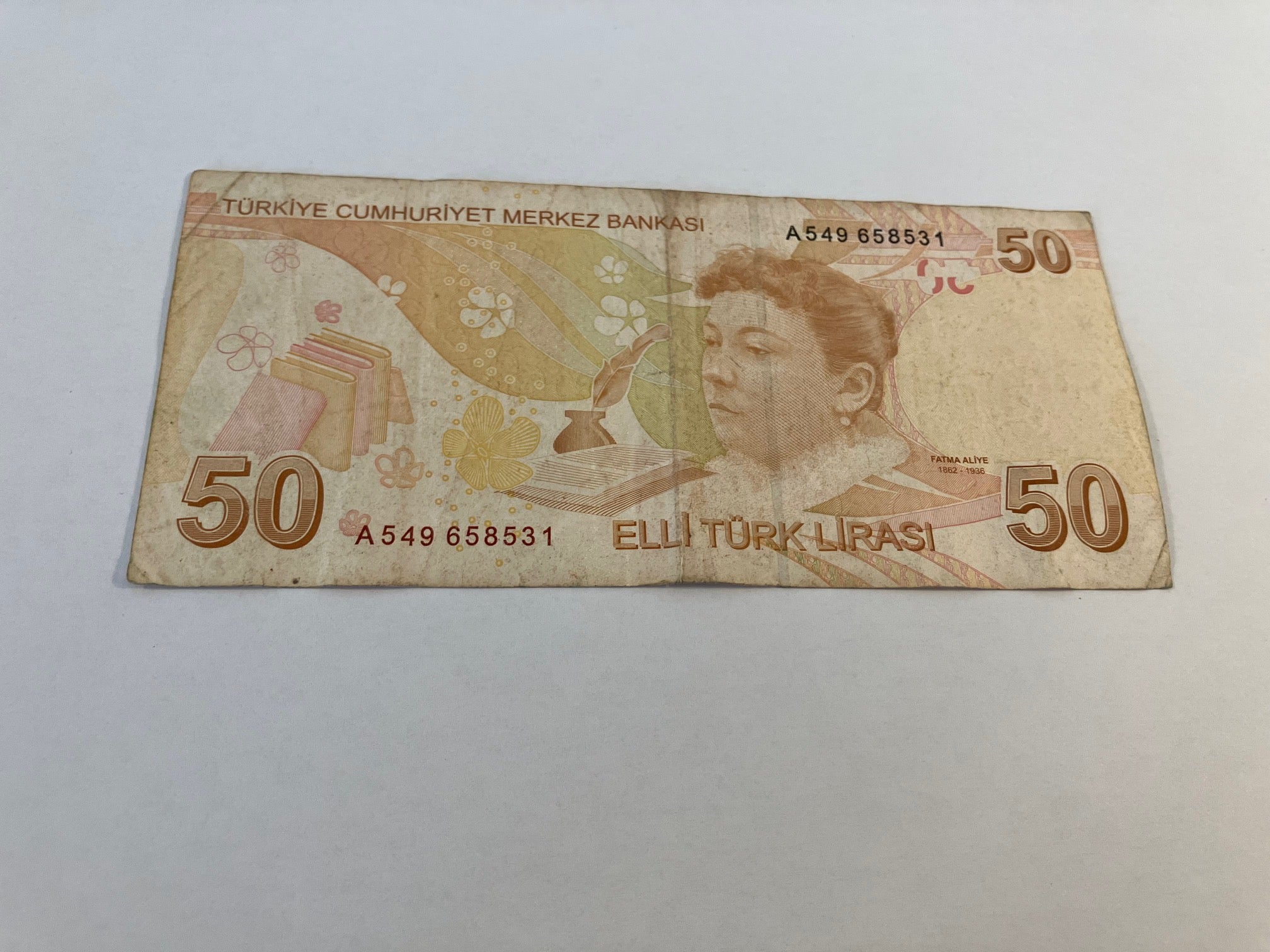 50 Lira Turkey