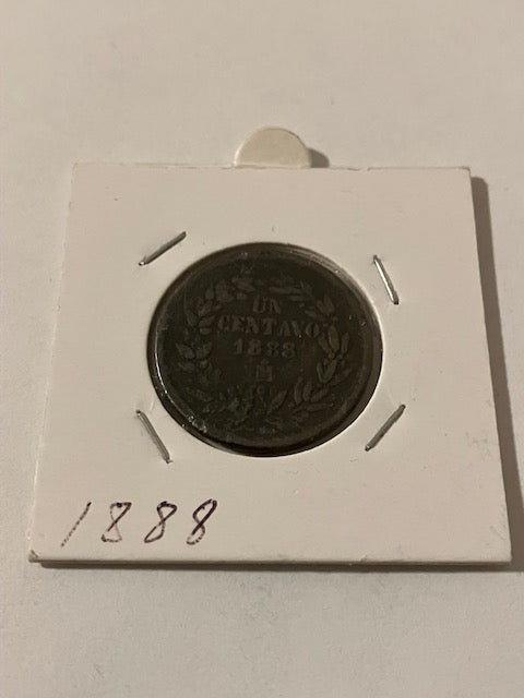 Un Centavo 1888 Mexico