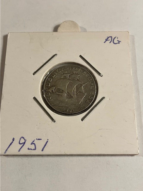 2,5 Escudos Portugal 1951