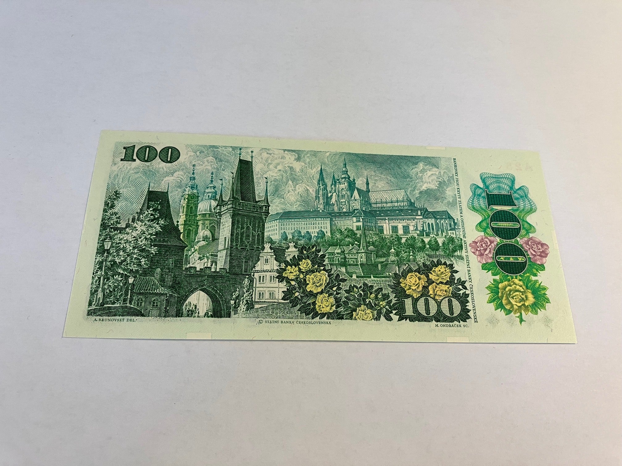 100 Korun Czechoslovakia 1989