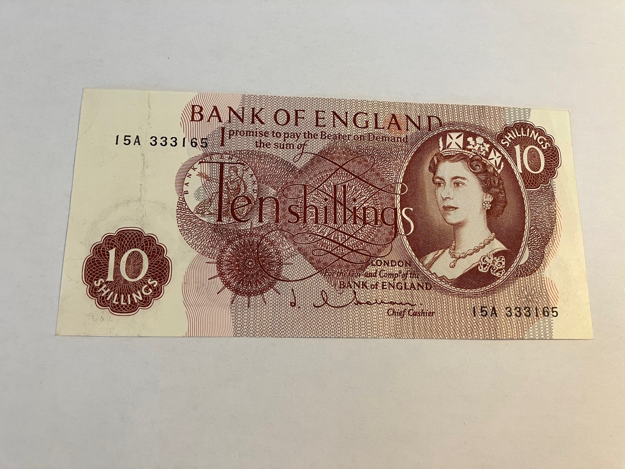 10 Shillings Bank of England