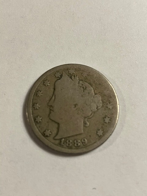 Five Cents 1889 USA