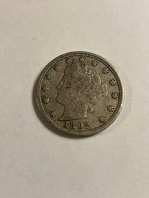 Five Cents 1892 USA