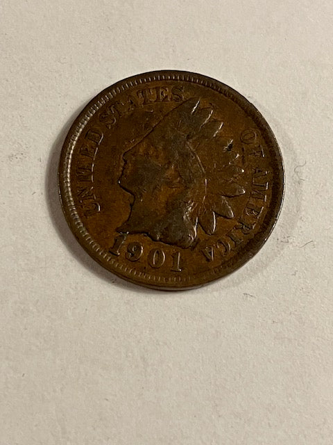 One Cent 1901 USA