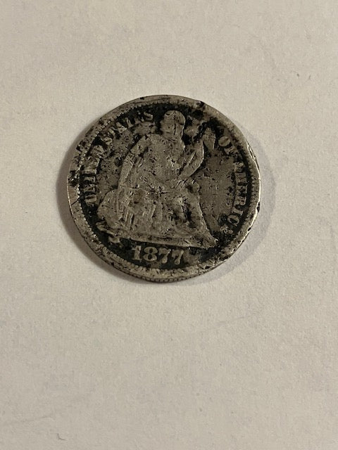 One Dime 1877 USA