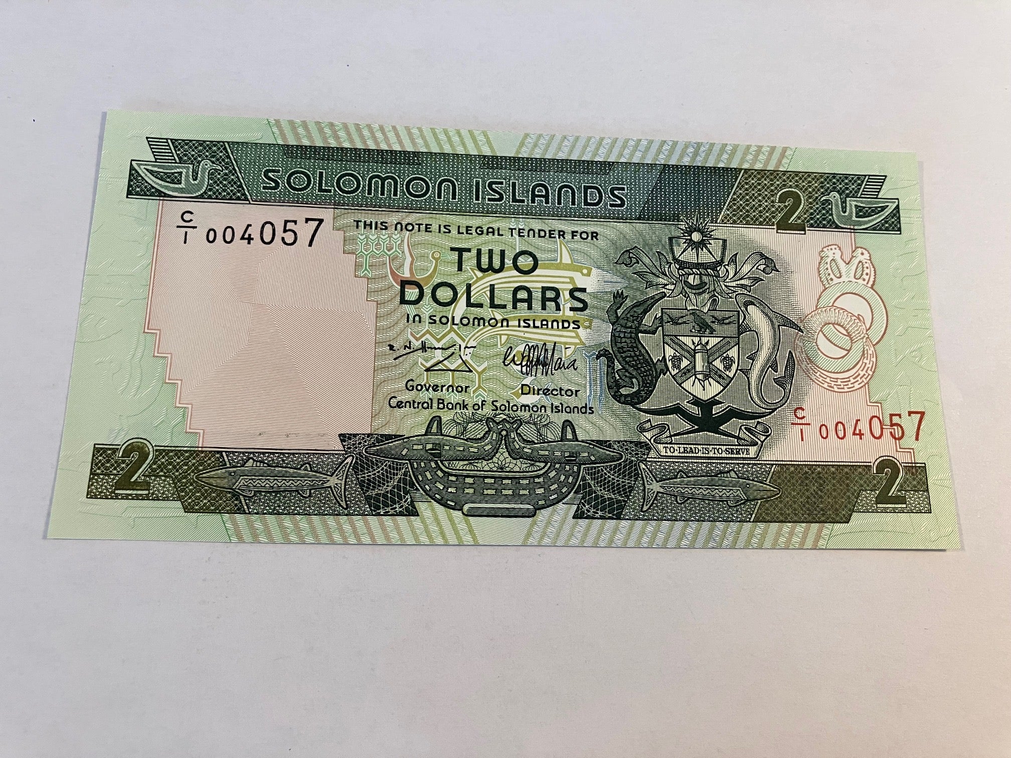 Two Dollars Solomon Islands