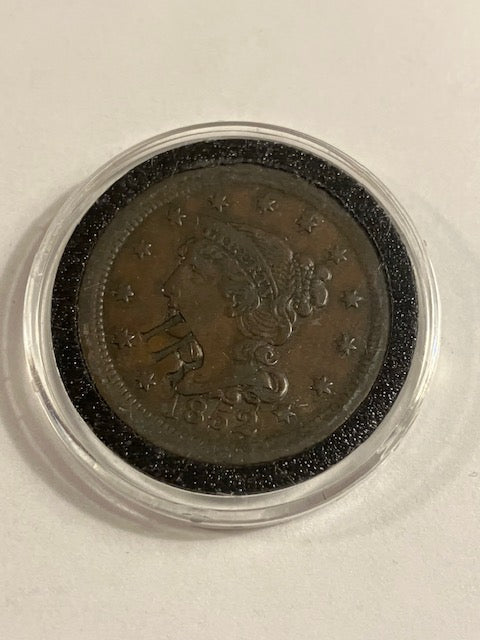 Large cent 1852 USA