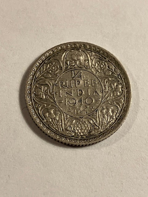 1/4 Rupee India 1940