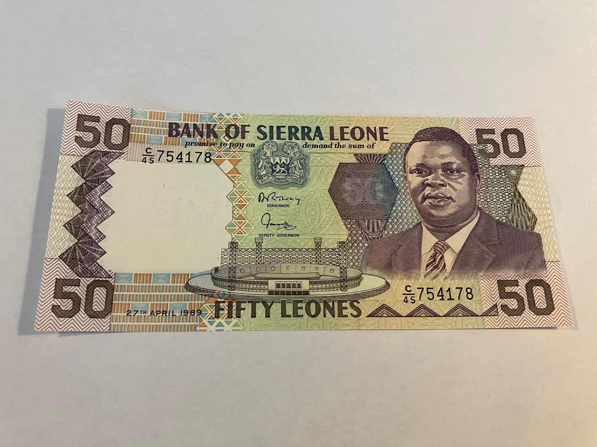 50 Leones Sierra Leone