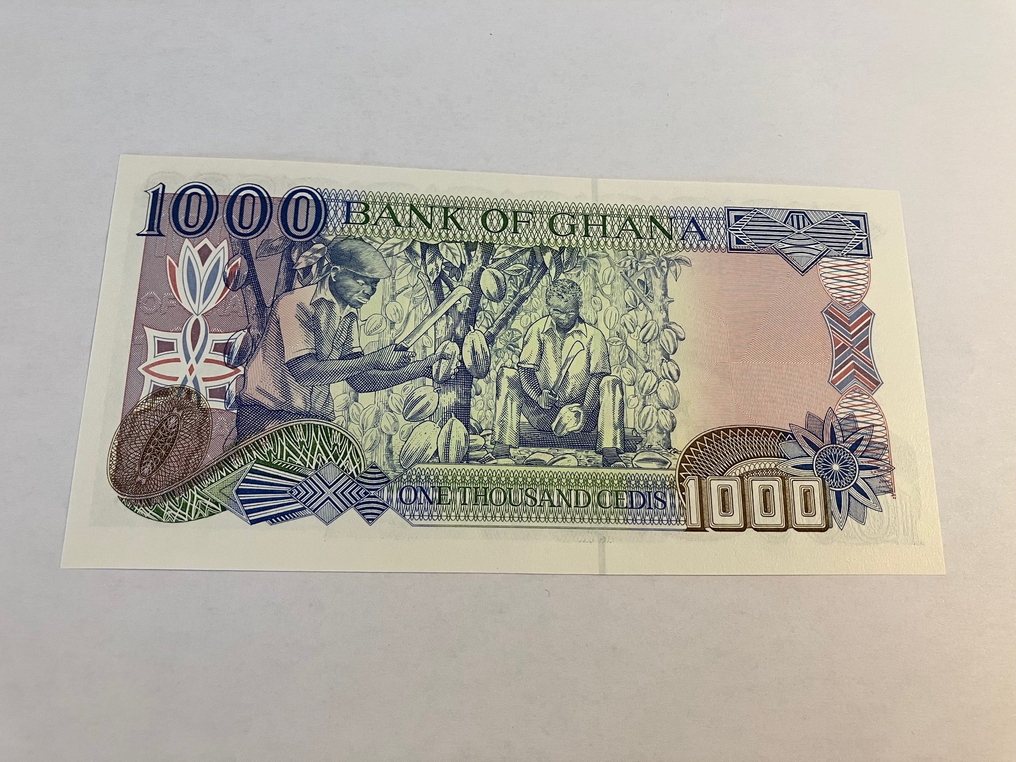 1000 Cedis Ghana 1996