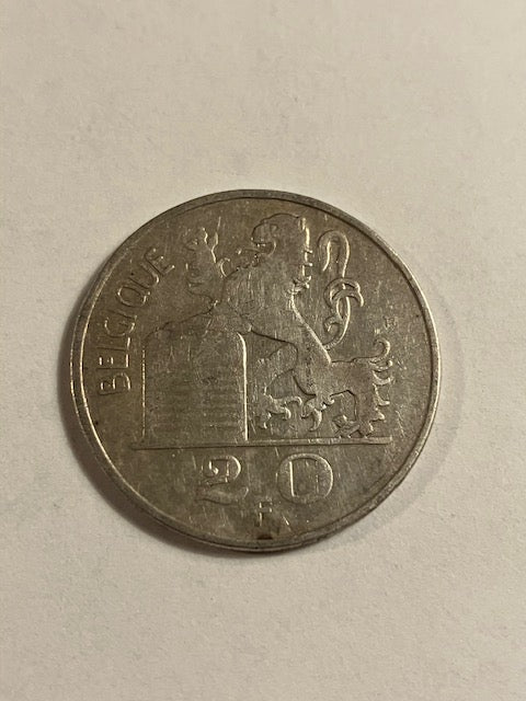 20 Francs Belgium 1949