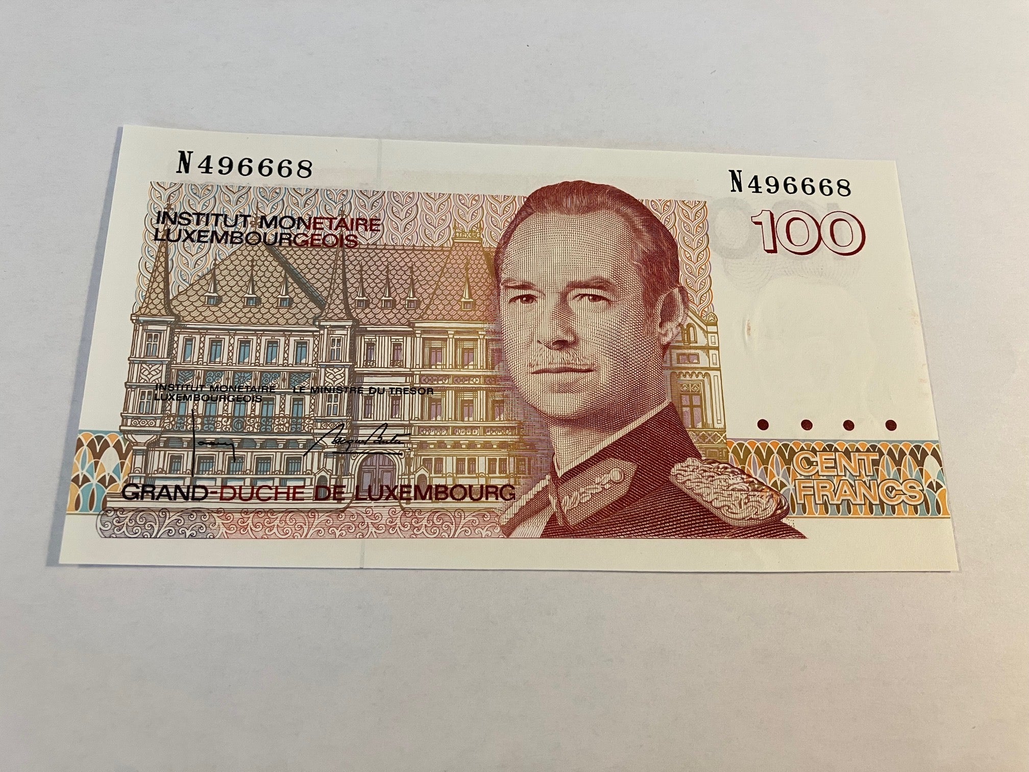 100 Francs Luxemburg