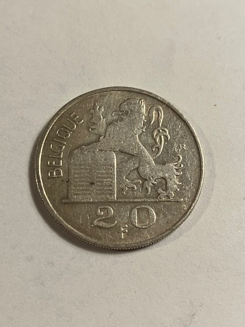 20 Francs Belgium 1950