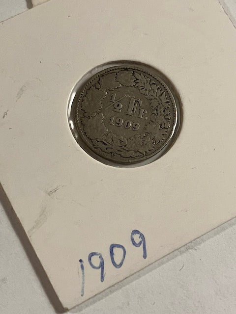 1 Franc 1909 Switzerland