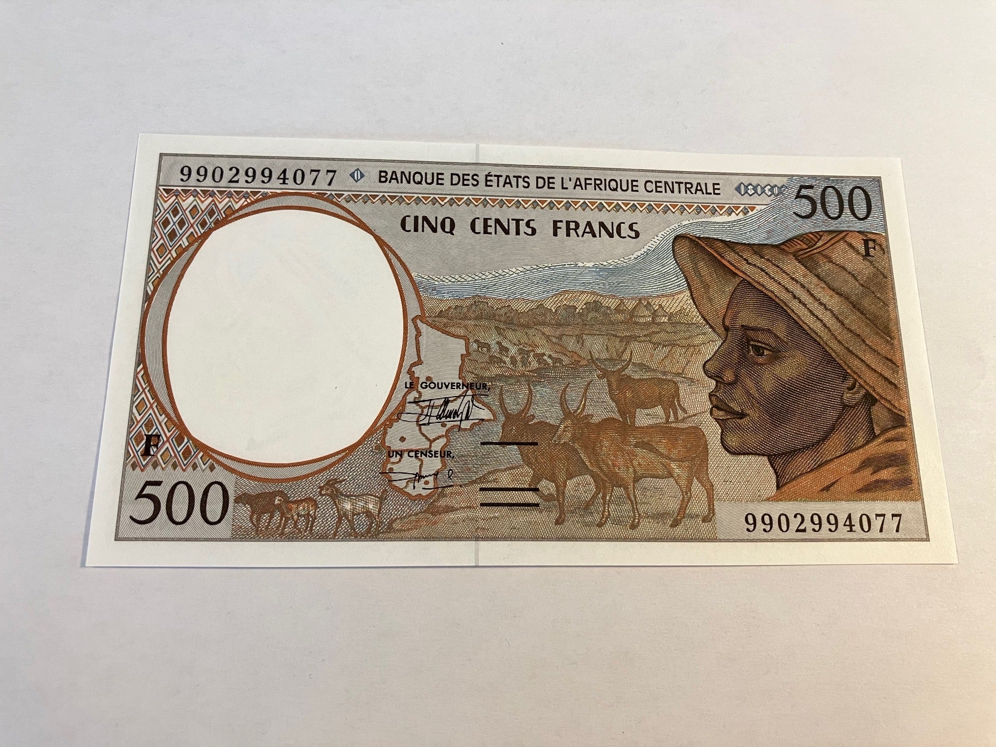 500 Francs Central African States