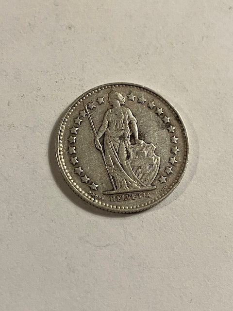 1/2 Franc 1934 Switzerland