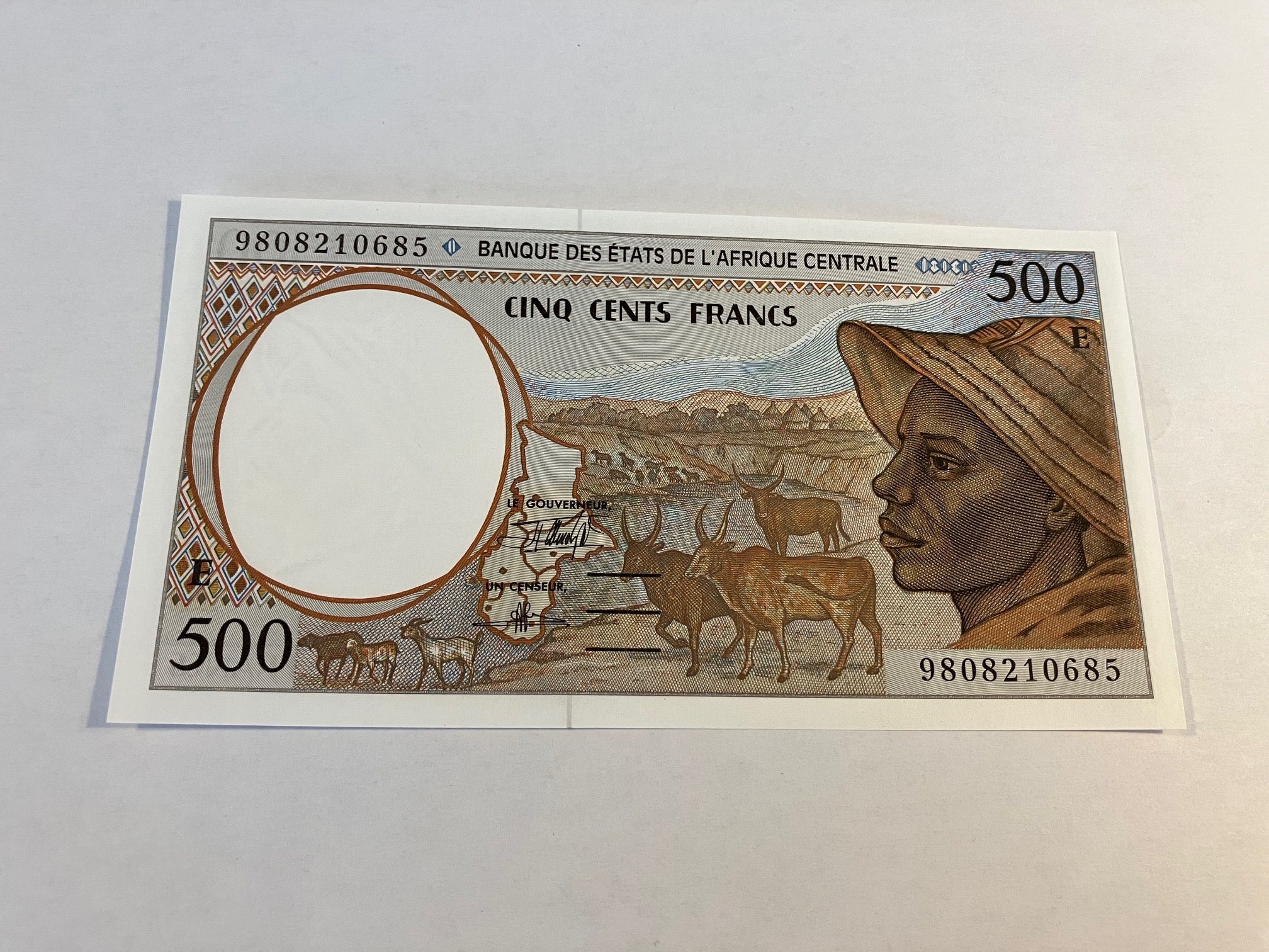 500 Francs Central African States