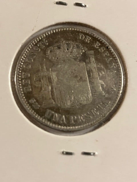 Una Pesetas 1900 Spain