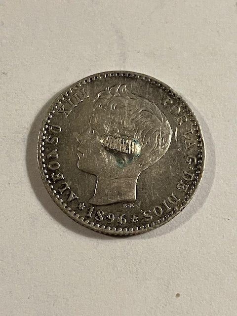 50 Cents 1896 Spain