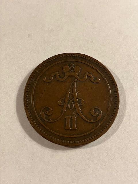 10 Pennia 1866 Finland