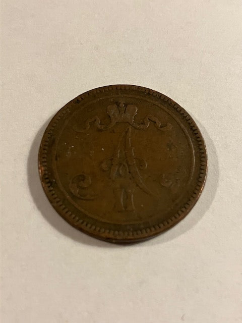 10 Pennia 1865 Finland