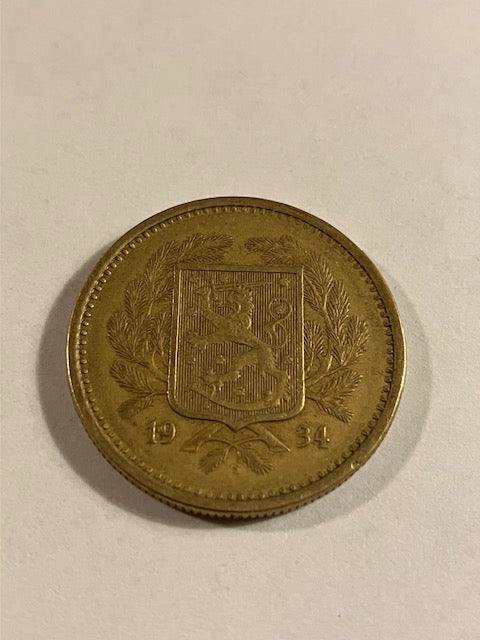 20 Markkaa 1934 Finland