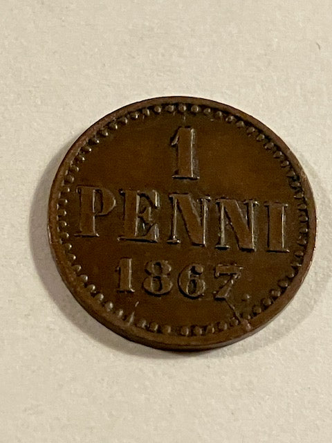 1 Penni 1867 Finland