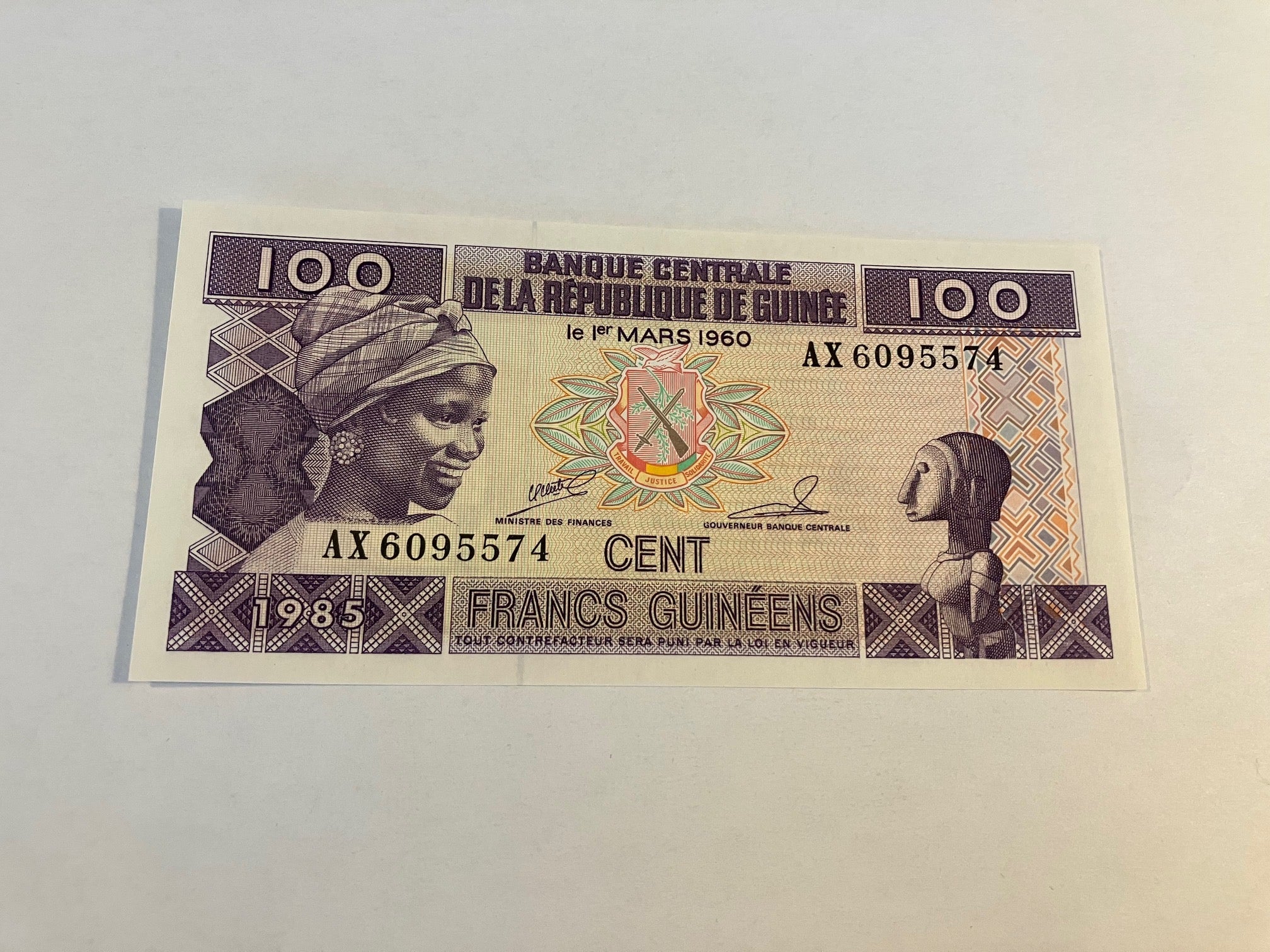 100 Francs Guinee