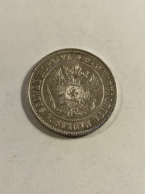 1 Markka 1907 Finland