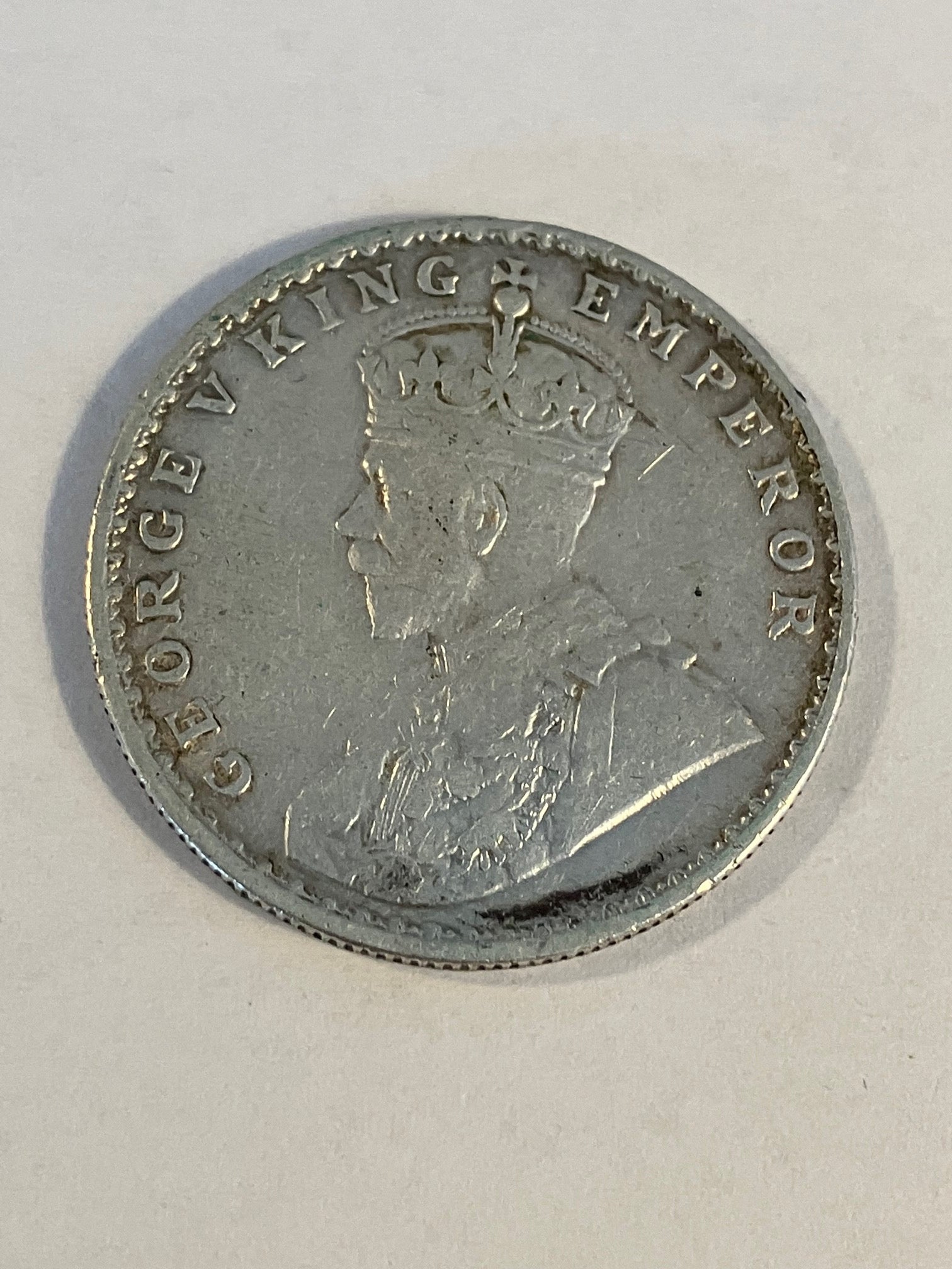 One Rupee India 1919