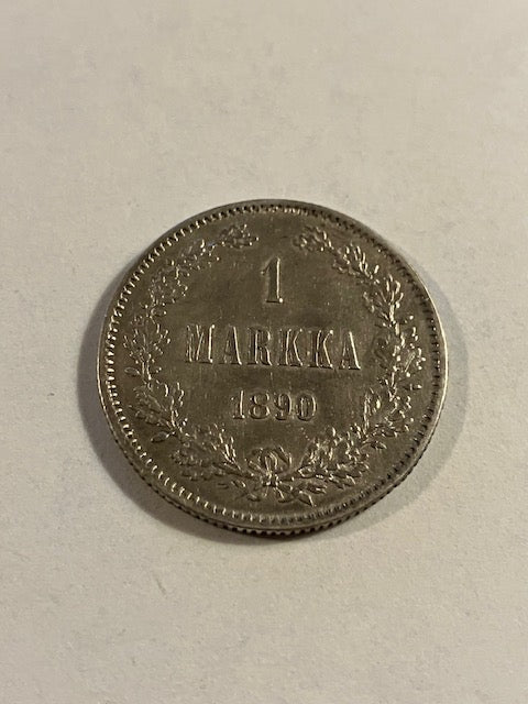 1 Markka 1890 Finland