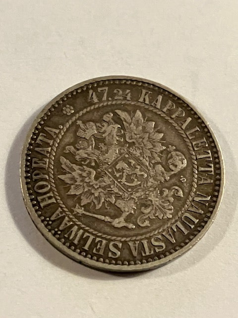 2 Markkaa 1865 Finland