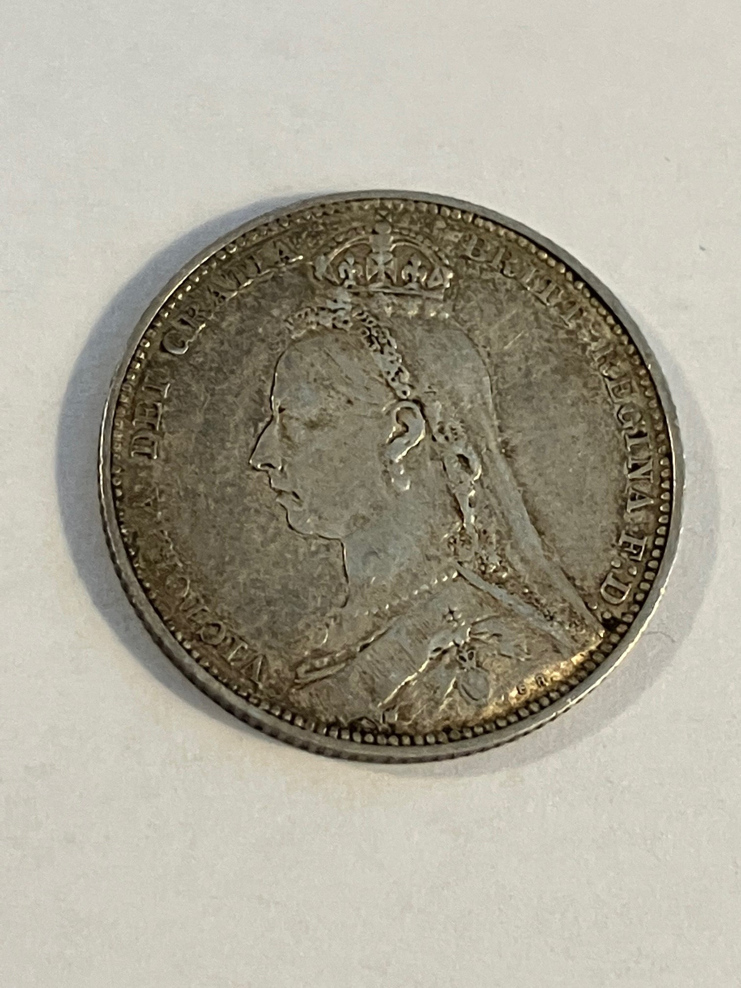 Half Crown 1889 England