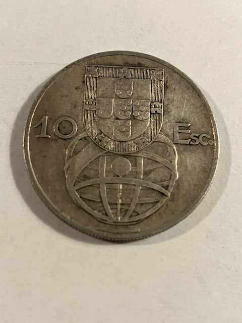 10 Escudos Portugal 1954