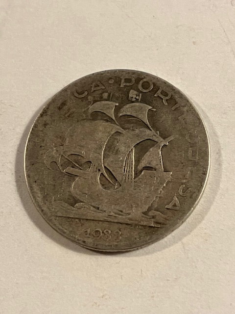 5 Escudos 1933 Portugal