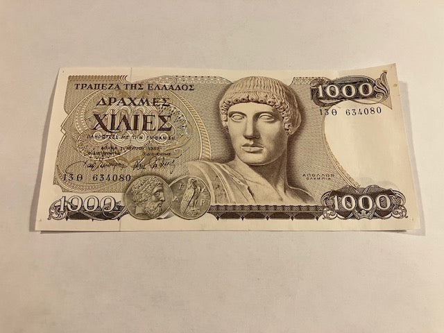 1000 Drachma Greece