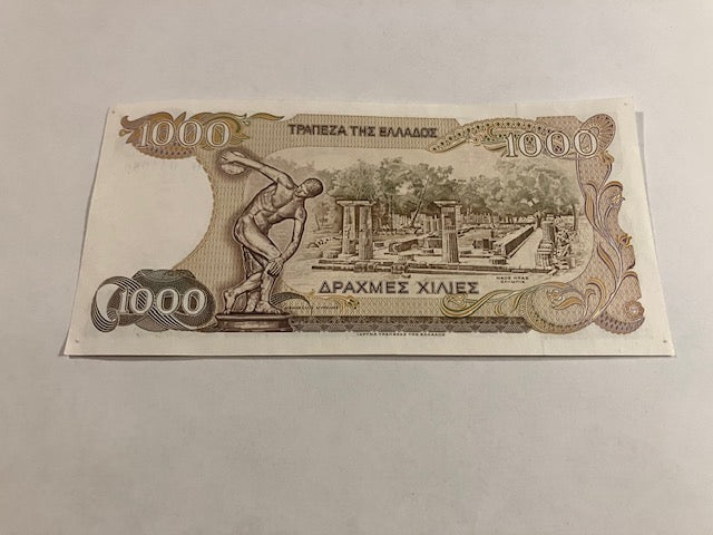 1000 Drachma Greece