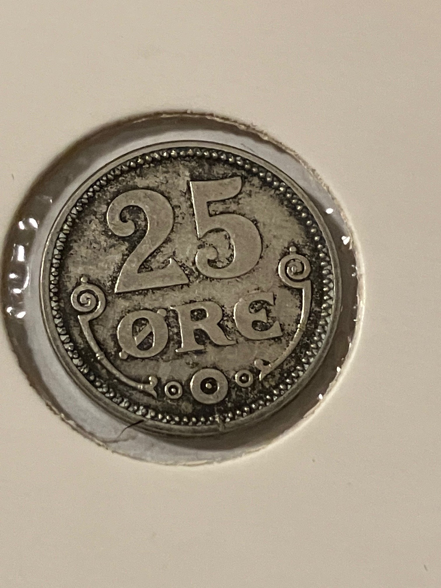 25 Øre Danmark 1915