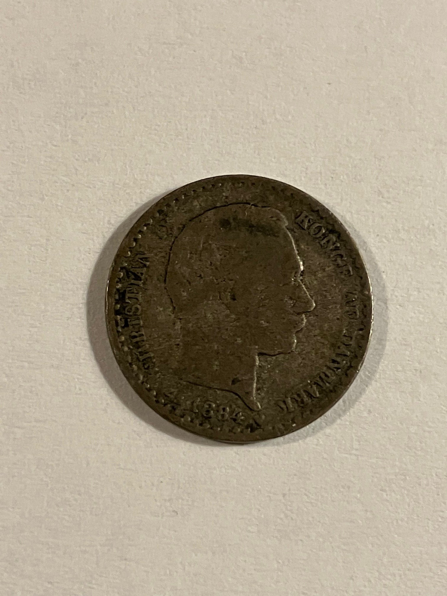 10 Øre 1884 Danmark