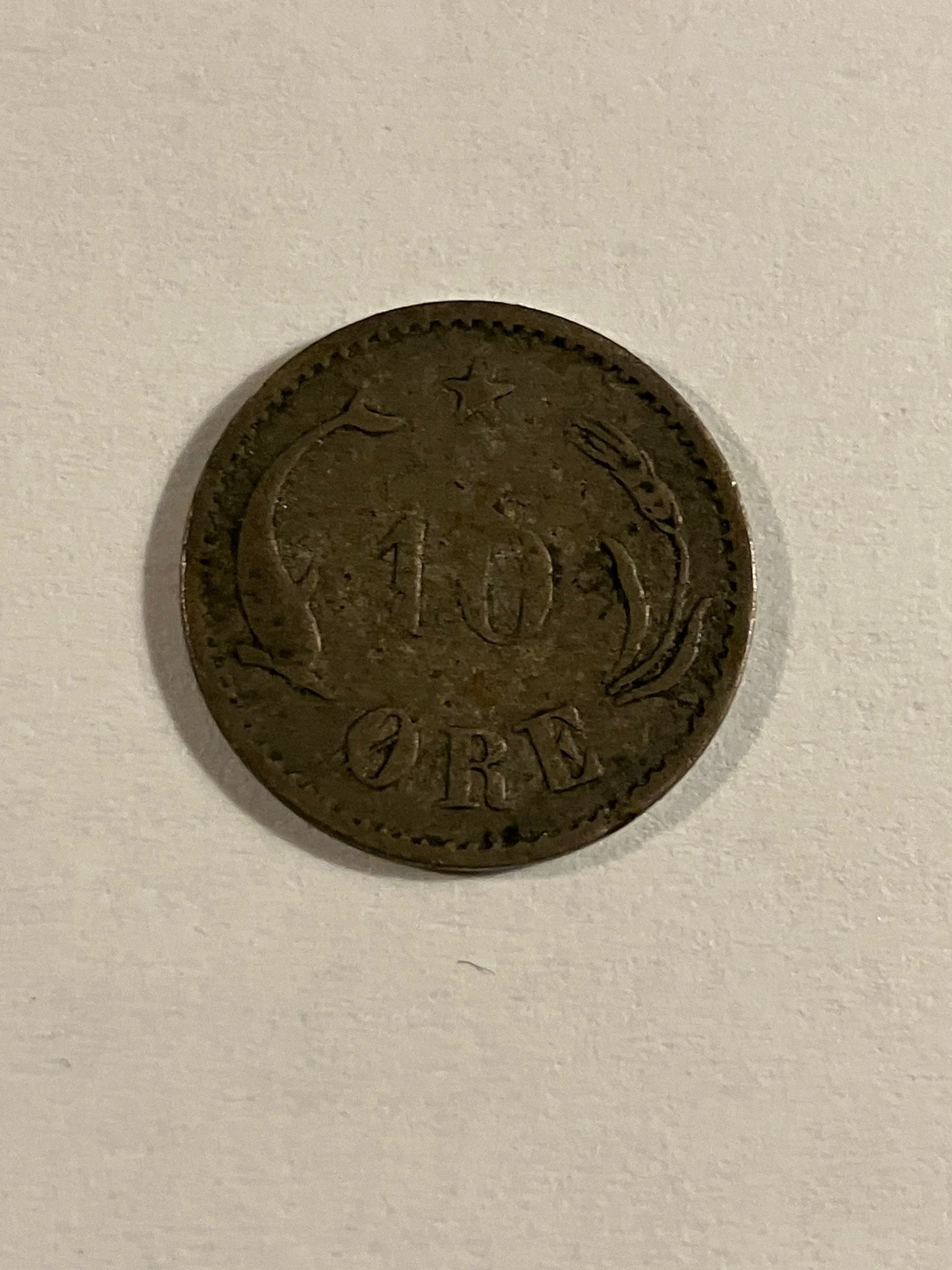 10 Øre 1884 Danmark