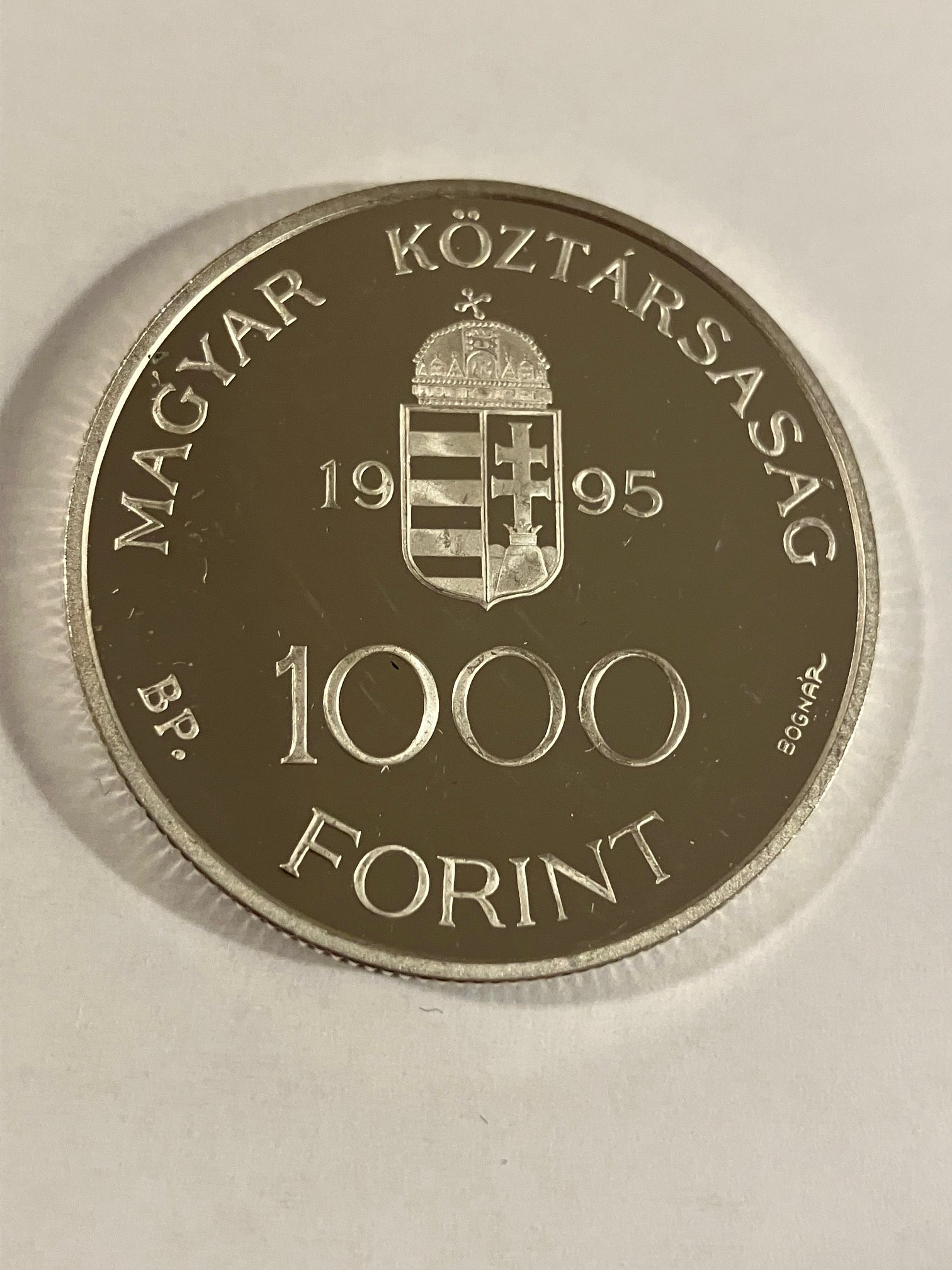 1000 Forint Hungary 1995