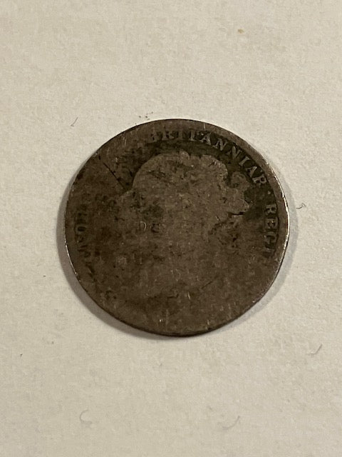 Three Pence 1880 England