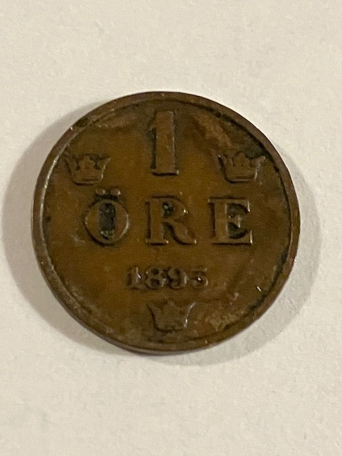 1 øre 1893 Sverige