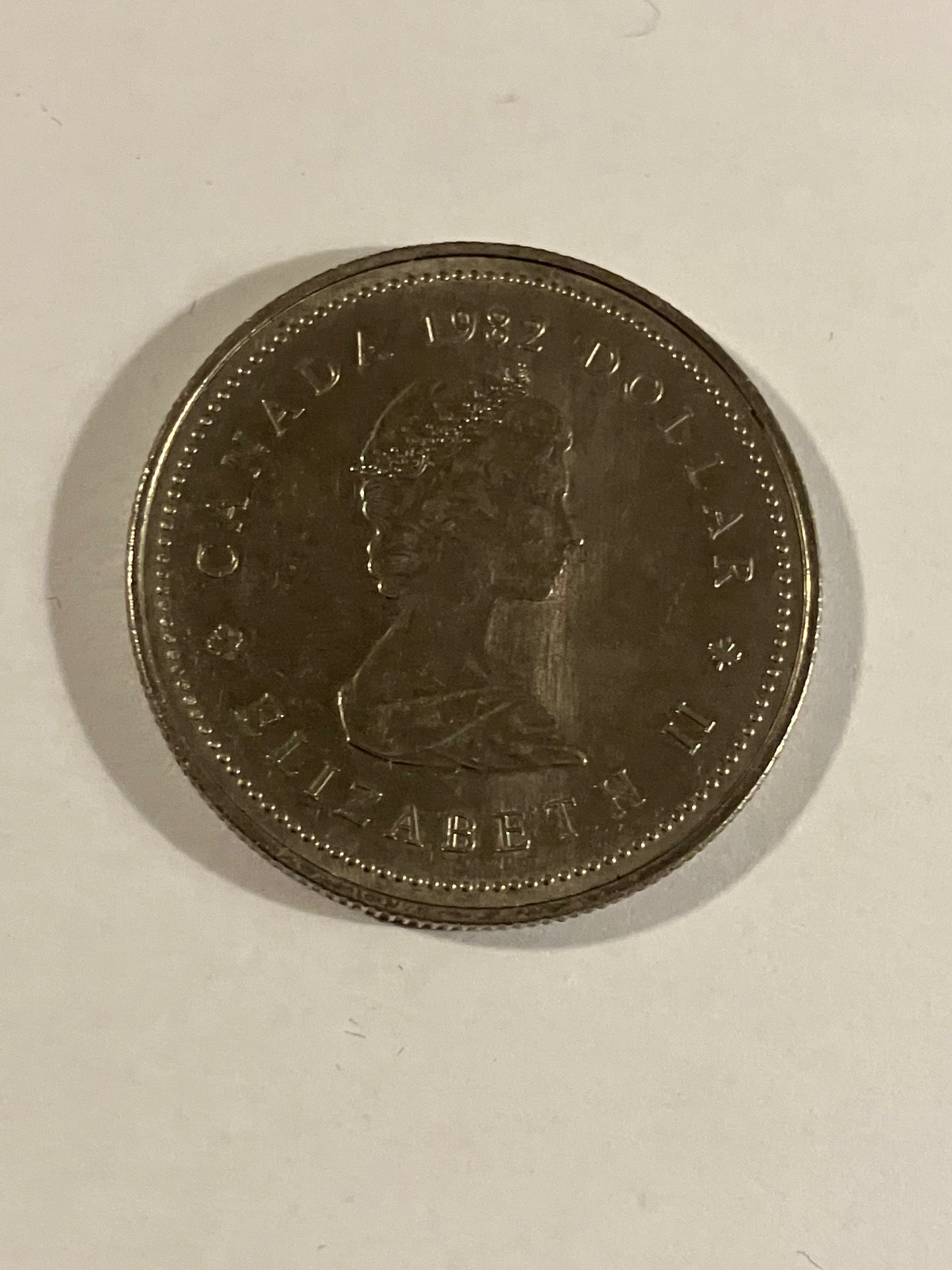 Canada Dollar 1982