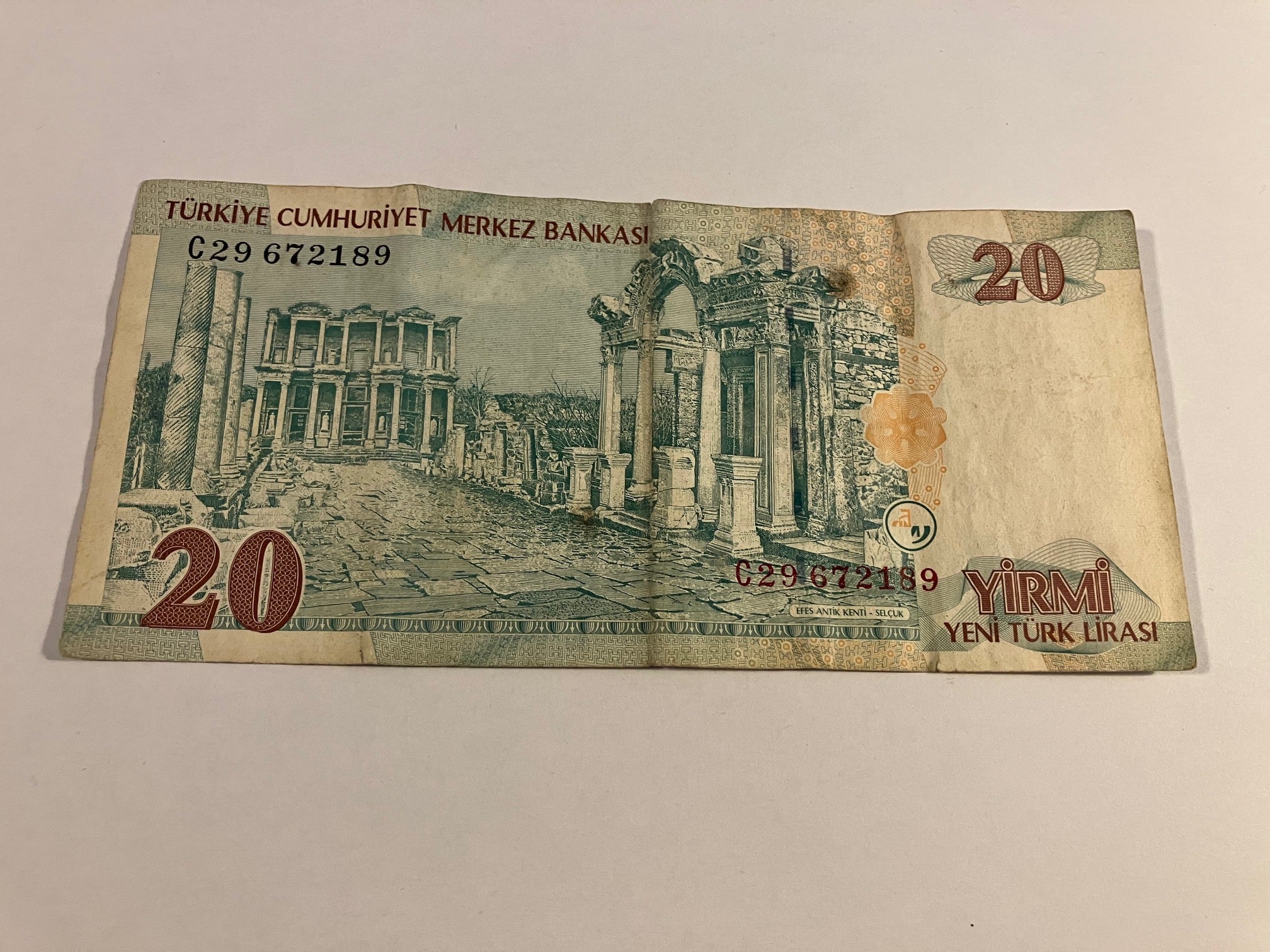 20 New Lira - Turkey