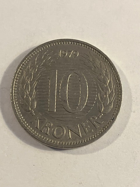 10 Kroner 1979 Denmark