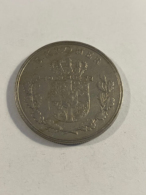 5 Kroner 1972 Danmark