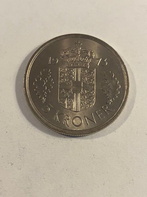 5 Kroner 1973 Danmark