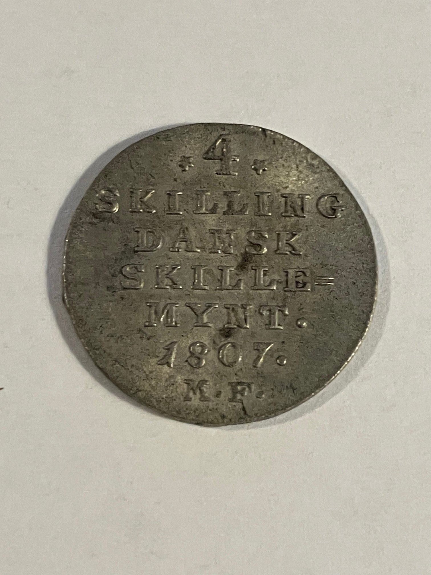 4 Skilling 1807